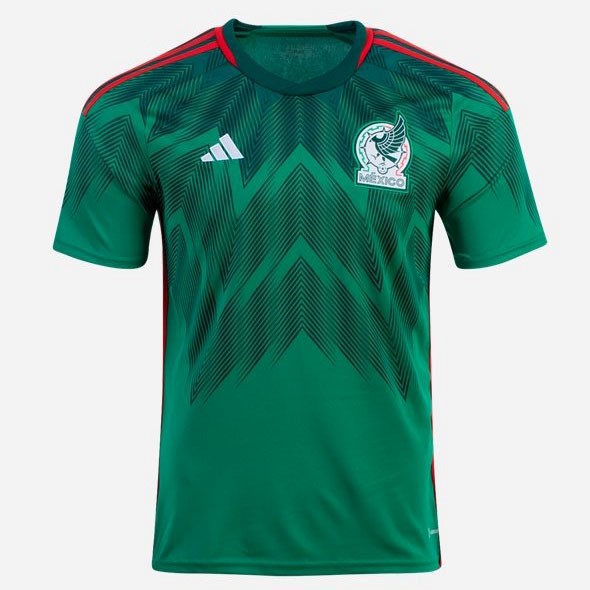 Tailandia Camiseta México Replica Primera Ropa 2022 2023 Azul